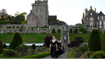 Dior show in Scotland: A fabulous evening in the gardens of Drummod Castle