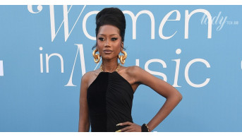 Priscilla Renea Shines in Schiaparelli at Billboard Women in Music Awards