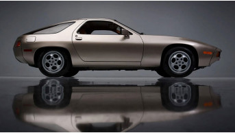 The retro sports car Porsche 928 from the movie ''Risky Business'' is up for auction