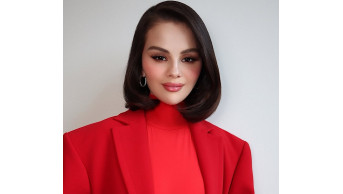 Selena Gomez Stuns in Red at Beauty Brand Event