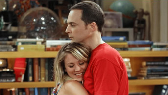 Sensational reunion: Kaley Cuoco and Jim Parsons charmed the public in New York