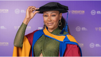 Sensation! Mel B of the Spice Girls received her PhD from Leeds