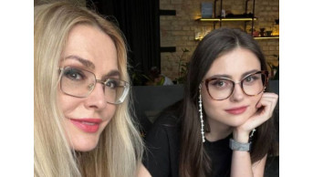 Family harmony: Olga Sumska shared touching pictures with her daughter
