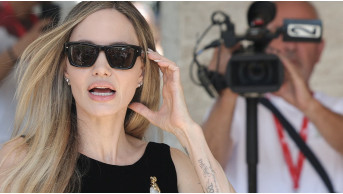 The son of Angelina Jolie was seen for the first time after a terrible accident on an electric bicyc