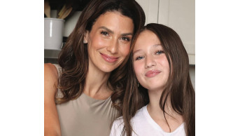 Hilaria Baldwin and Daughter Carmen Shine in Cozy Photo Shoot