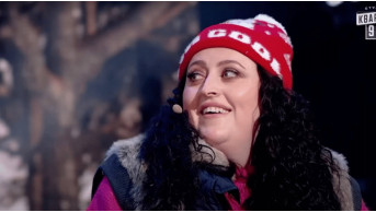 Scandal in ''Kvartal 95'': Iryna Gatun mocks Klitschko again