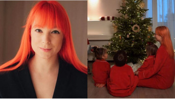 Svitlana Tarabarova Transforms Home into a Festive Wonderland with Her Kids