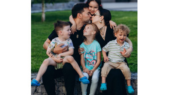 Light, cameras, candle: Marcel Miroshnychenko turned 3 years old