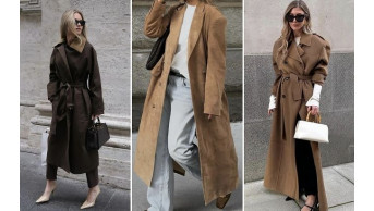 The Timeless Trench: Ukrainian Celebrities Set New Fashion Trends