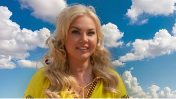 Ukrainian singer Kamaliya came to London to support her daughters at competitions