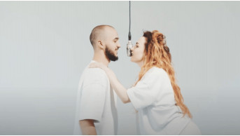 Victoria Bulitko and Kyrylo Popovych presented a new song about love