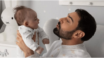 Vitalii Kozlovskiy Delights Fans with Heartwarming Holiday Photo Shoot with Son Oscar