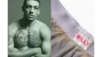 Willy Chavarria presented a provocative line of Dirty Willy Underwear