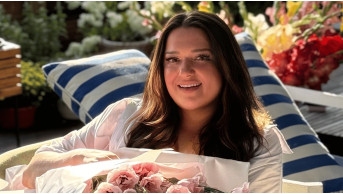 Mysterious Valentine: Natalia Mogilevska's husband at her 49th birthday celebration