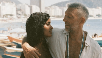 An exciting love story: Nara Baptista and Vincent Cassel are waiting to be replenished