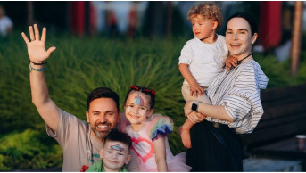 The Miroshnychenko star family introduced their new adopted daughter