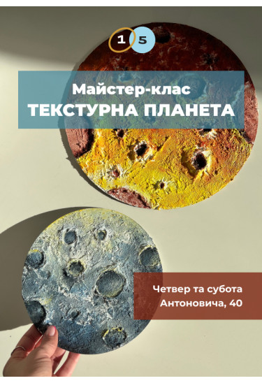 Текстурна планета Київ 2023