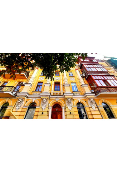 Poster  Двори і флігелі вулиці Чикаленка (колишня Пушкінська), Kyiv - 2023-09-24 11:00:00