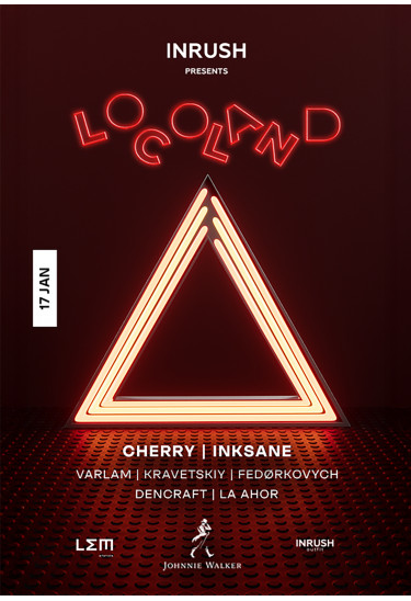 Poster  17.01 | INRUSH: LOCOLAND, Lviv - 2026-01-17 16:00:00