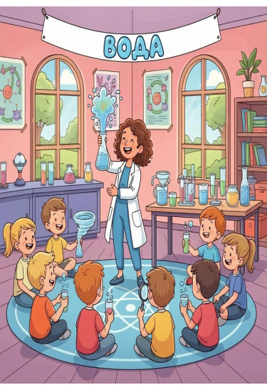 Афіша 4 СТИХІЇ - ВОДА - науково-пізнавальна шоу-програма, Львів - 2025-12-14 14:00:00