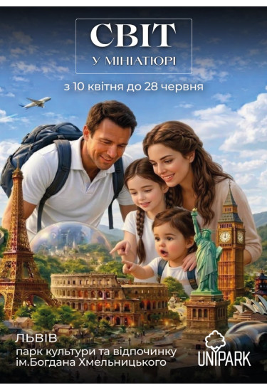 Афіша Світ у мініатюрі, Львів - 2026-04-10 10:00:00