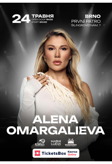 Poster  ALENA OMARGALIEVA, Brno - 2026-05-24 20:00:00