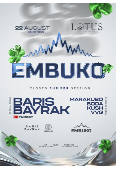 EMBUKO — SUMMER SEASON CLOSING Чернівці 2026